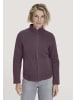 Hessnatur Wollfleece Jacke in brombeersorbet