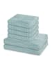 Ross 4 X Handtuch 2 X Duschtuch im Set Premium in Eukalyptus