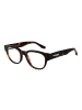 Trussardi Herren Optische Fassungen Panto Braun