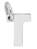 Adeliás Unisex Anhänger – Buchstabe N Buchstabenanhänger aus 925 Silber in silber