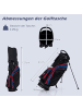 COSTWAY Golfschläger mit Golfbag 11-tlg. in Blau