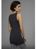 FLASHLIGHTS Tanktop in grau-meliert, schwarz