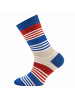 ewers 2er-Set Socken 2er Pack Ringel/Uni in royal-dunkel beige mel.