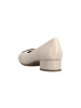 rieker Ballerinas mit Absatz aus Leder Beige