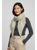 Faera Weicher Strickschal mit dezenter Struktur in Beige