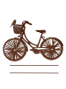UNUS Gartenstecker Rost Fahrrad in Braun