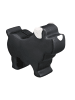 relaxdays 4 x Spardose in Schwarz - (B)8,5 x (H)17 x (T)20 cm
