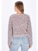 myMo Women Sweater in grey multicolor