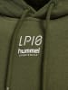 Hummel Hoodie Hmllp10 Boxy Sweat Hoodie in IVY GREEN