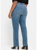 sheego Jeans in blue denim