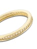BALIA 333 Gelbgold - 8 Karat Damen Ringe 1-reihig Zirkonia Fingerring 58 (18,5)