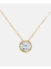 Diamant L'éternel Halskette mit Anhänger aus 375 Gelbgold mit Diamant