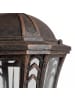 Licht-Erlebnisse Außen Wandlampe (B)15.7 x (H)26.5 cm in Braun Antik