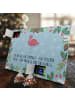Mr. & Mrs. Panda Tee Adventskalender Flamingo Classic mit Spruch in Eisblau