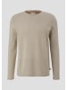 QS Strickpullover langarm in Beige