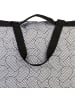 Punta Big Shopper Tasche 66 cm schwarz-weiss