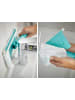 Leifheit  Badwischer Bath Cleaner türkis weiß 12,0 x 20,0 x 17,5 cm