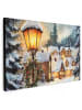OnlyWow Leinwand Bilder Sandfarben