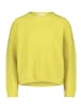BETTY & CO Strickpullover mit Rundhalsausschnitt in Neon Yellow