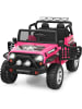 COSTWAY Elektroauto Kinder 12V ab 3 Jahren in Rosa