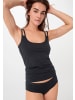 Hessnatur Tanktop in schwarz