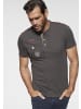 Man's World Henleyshirt in grau