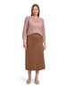 Betty Barclay Lochstrick-Pullover mit Pailletten in Ash Rose