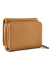LIEBESKIND BERLIN Gloria II Geldbörse RFID Schutz Leder 8.5 cm in light tan