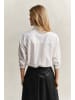Gant Bluse in ecru grau - 0001
