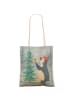 Mr. & Mrs. Panda shopping bag Pinguin Weihnachtsbaum Design ohne... in Weiß