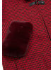 osha Damen Poncho in Rot