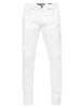 Rusty Neal White Denim Jeans Hose "MELVIN" Slim Fit Cotton-Stretch slim in White Denim