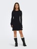 ONLY Strickkleid in Black