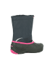 Trollkids Winter Schuhe "Telemark XT" in Marineblau/ Magenta