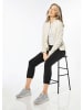 GOLDNER Blouson Blouson mit klassischen Details in stein