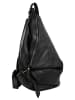 Samantha Look Rucksack echt Leder in schwarz