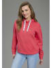 Delmao Kapuzensweatshirt in beere