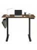 SONGMICS Schreibtisch Balok in Braun - (B)60 x (H)(72-120) x (T)120 cm
