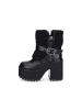 Buffalo Stiefelette Killah Fold in Schwarz