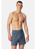 Schiesser Boxershorts Singel-Jersey in Dunkelblau