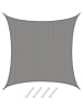 AMANKA Sonnensegel White Sands 400 x 400cm in grau