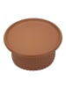 Mauro Ferretti Couchtisch aus ziegelrotem PP, Ø 70 x 35 cm