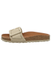 Verbenas Pantoletten in beige
