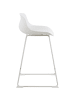 ebuy24 Barhocker Tina Weiß 2er Set
