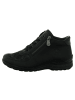 rieker Damenschnürrstiefel Mehrweite warm L184000 L18 in  Schwarz