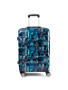 Nowi 4 Rollen Trolley M 66 cm blau