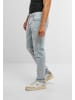 2Y Premium 2Y Premium CARLOS DESTROYED SLIM FIT JEANS in iceblue