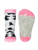 ewers 2er-Set Stoppersocken Kuh in sweater grau / chinapink