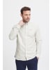 FQ1924 Langarmhemd FQSteven stripe oxford LS shirt in Beige