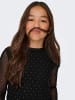 KIDS ONLY Langarmshirt KOGJADA LIFE L/S RHINESTONE MESH TOP in black
